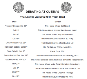 Term Card